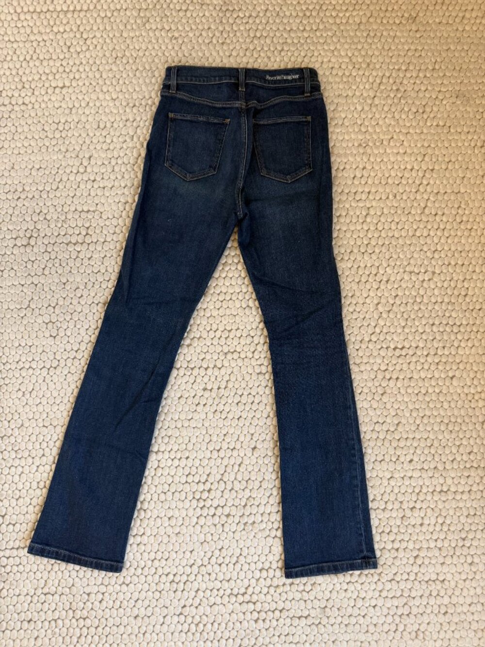 Favorite Daughter The Valentina Super High Rise Mini Boot Jeans in Woodside, 29 - Picture 5 of 5